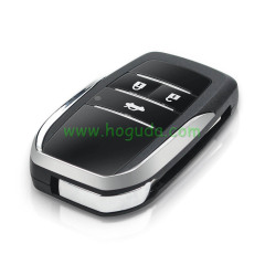 For Toyota modified 3 button key shell with TOY 43 blade