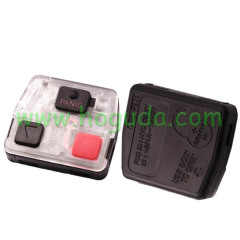 For Toyota land cruiser prado 2+1 button remote shell