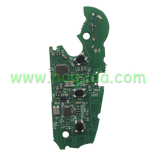 For Audi A6,A6L,Q7 3 buttton remote key with 8E chip 433.92/315MHZ  4F0837220M / 4F0837220T Non handsfree system 2004-2011