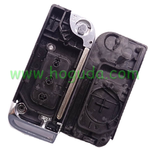 For Mahindra 3 button remote key blank