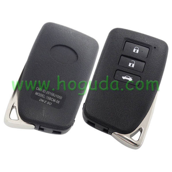 For Lexus 3 button modified remote key blank