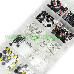 For Muti-function remote key button, such as Audi, VW, Toyota, Citroen, Peugeot etc PCB button. It is easy for locksmith engineer to use. We design into 10 series, each series have 20pcs button