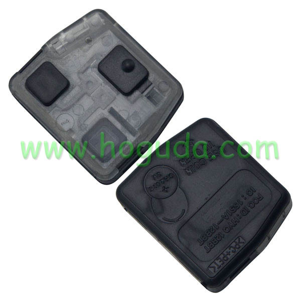 For Toyota land cruiser prado 2 button remote key case