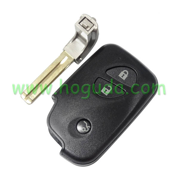 For Lexus  3 button remote key shell