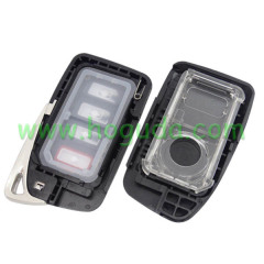 For Lexus 3+1 button modified remote key blank
