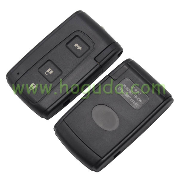 For Toyota crown 3 button remote key blank with Toy48 blade