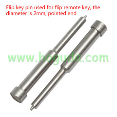 For Flip key pin used for flip remote key, the  diameter is 2mm