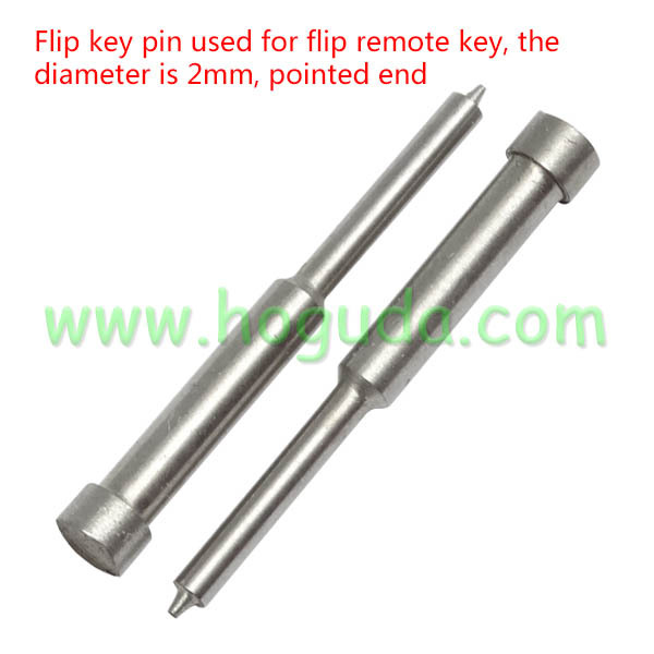 For Flip key pin used for flip remote key, the  diameter is 2mm
