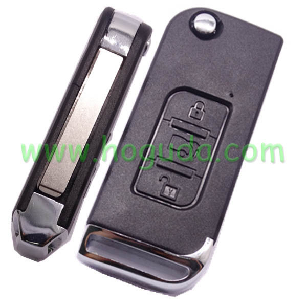 For Mahindra 3 button remote key blank