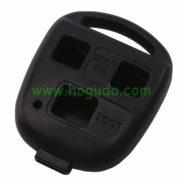 For Toyota 3 button remote key blank no blade