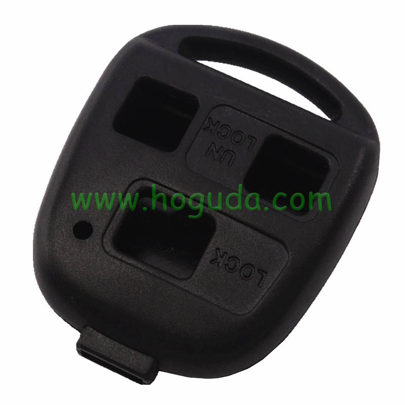 For Toyota 3 button remote key blank no blade