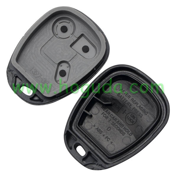 For Buick 2+1 button remote key blank Without Battery Place