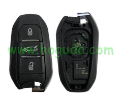 For Original New 2020 Peugeot 5008 508 3 button  Keyless Go Smart remote Key with 4A HITAG AES NCF29A1 128bit  434MHz FCCID: IM3A
