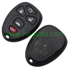 For Buick 4+1 button remote key blank Without Battery Place