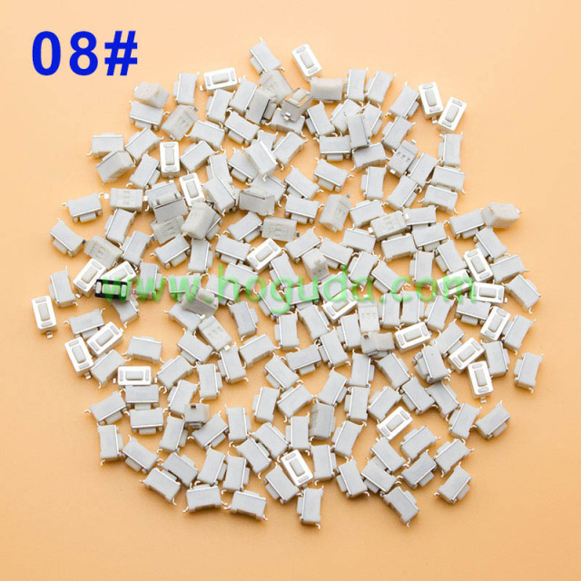 Muti-function remote key button, PCB button. It is easy for locksmith engineer to use. 8#