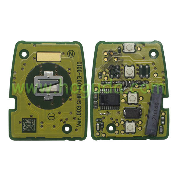 For Honda 3+1 button remote key with PCF7961/HITAG 3 313.8mhz