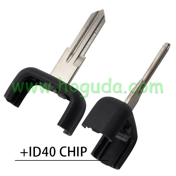 For Opel key head with  right blade  ID40 Chip