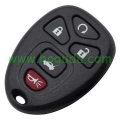 For Buick 4+1 button remote key blank Without Battery Place