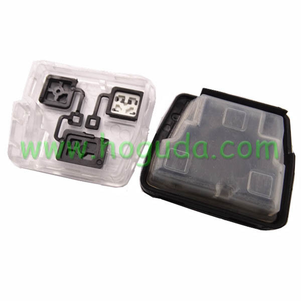 For Toyota land cruiser prado 3 button remote shell