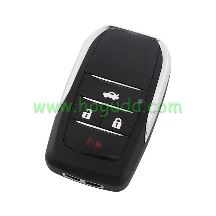 For Toyota modified 4 button key shell with TOY 43 blade