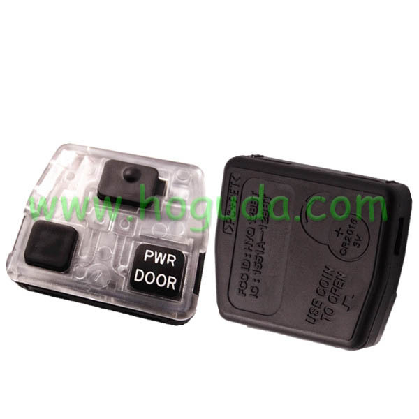 For Toyota land cruiser prado 3 button remote shell