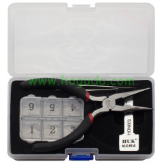 For HON66 Key model, ajust into a new key, and then use key cutting machine to cut