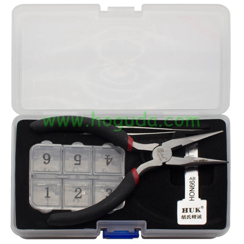 For HON66 Key model, ajust into a new key, and then use key cutting machine to cut