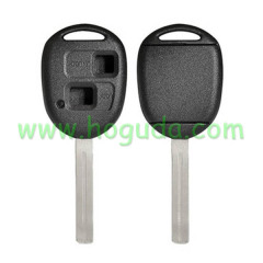 For High quality Toyota 2 button remote key blank with TOY40 blade