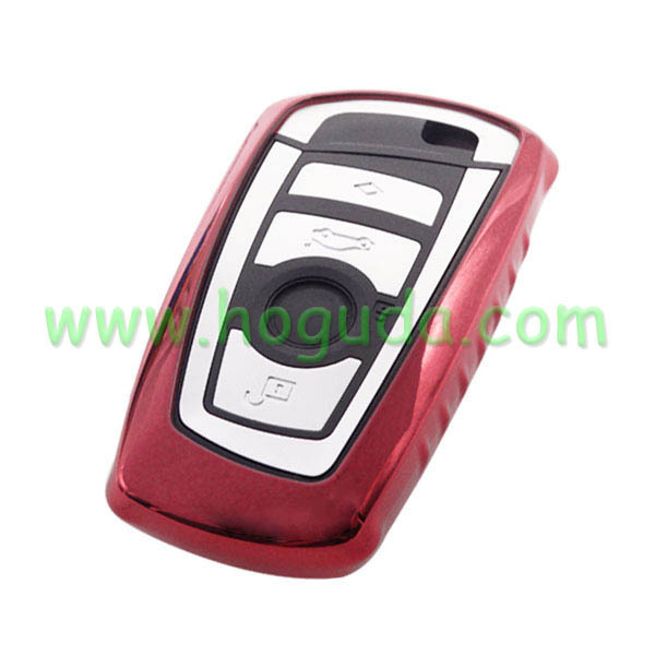 For BMW TPU protective key case red color