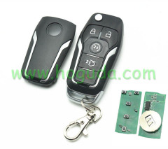 For Ford Focus/Mondeo/ Fiesta 4+1 button Remote key with  433MHZ