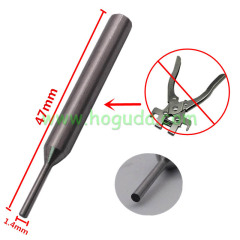 For Goso flip key pin remover jig length 47mm; diameter1.4mm