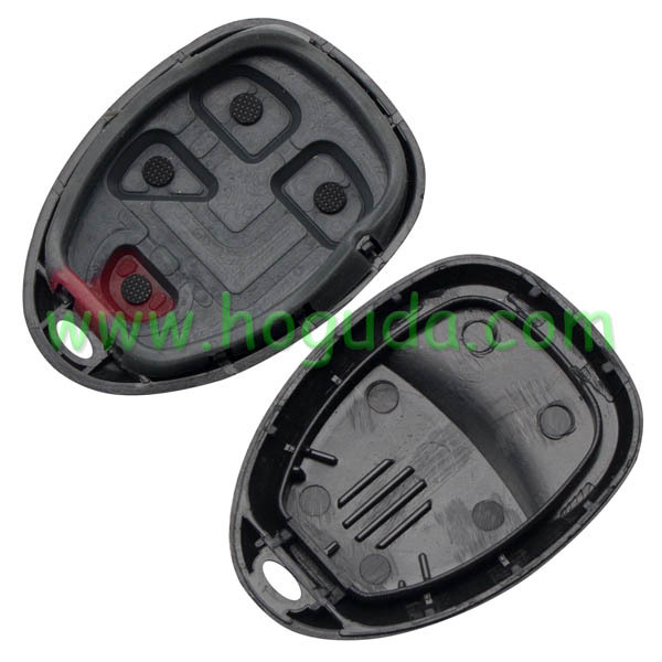 For Buick 3+1 button remote key blank Without Battery Place