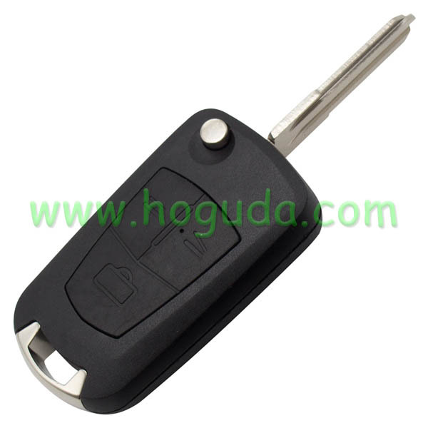 For Chevrolet 3 button modified folding remote key blank