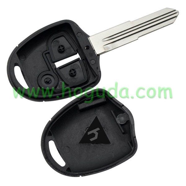 For Mitsubish 2 button remote key with  Right Blade 315MHZ  with ID46 chip