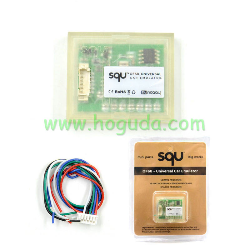 SQU OF68 Universal Car Emulator Mini Parts Big Works SQU OF68 support IMMO/Seat accupancy sensor/Tacho Programs