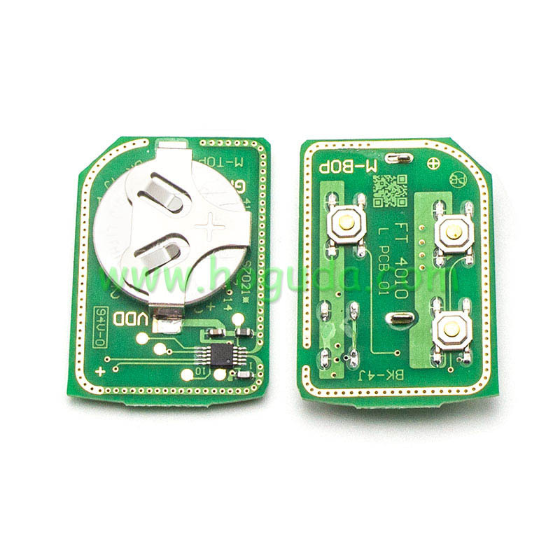 For Ford 2+1 button remote key with 433Mhz