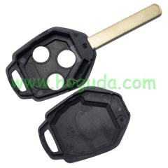 For Subaru  3 button remote key blank