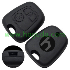 For Peugeot 2 button remote key case for 307&amp;407&amp;406 key blade （without key blade)
