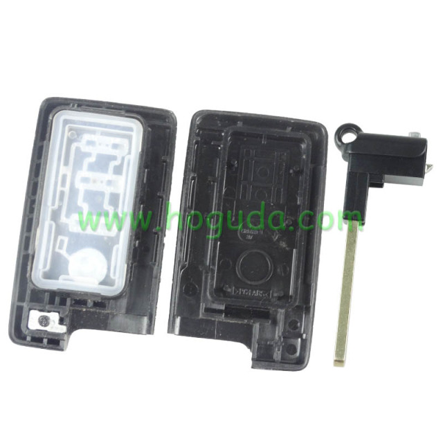 For Subaru 3+1 button remote key shell with blade