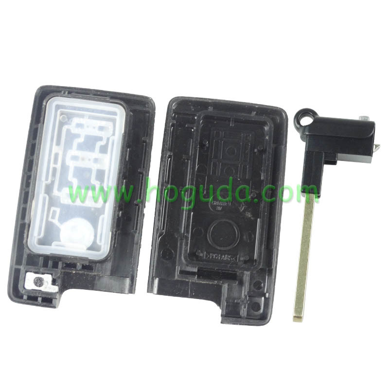 For Subaru 3+1 button remote key shell with blade