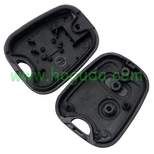 For Peugeot 2 button remote key case for Sx9 key blade (without key blade)