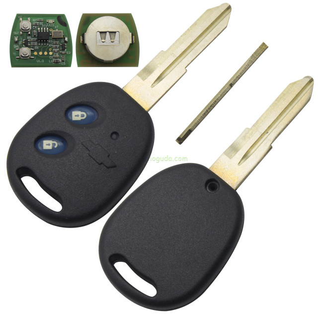 For Chevrolet SPARK &amp; AVEO 2 button remote key with 315Mhz