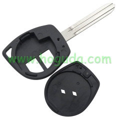 For Suzuki Swift 2 button remote key blank with Toy43 blade Wihout Logo