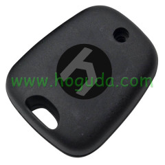 For Peugeot 2 button remote key case for 206 key blade（without key blade)