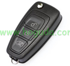 For Original Ford 3 Button remote key with 433.92Mhz FSK ID63 80bit Chip  BK2T-15K601-AA/AB/AC A2C53435329