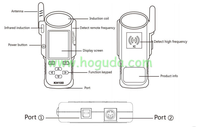 Lonsdor KH100 Hand-Held Remote/Smart Key Programmer