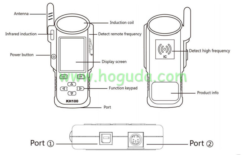 Lonsdor KH100 Hand-Held Remote/Smart Key Programmer
