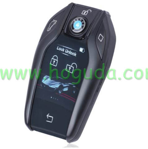 For Universal Smart Remote Car key with LCD Screen keyless function for all original keys with one button start function,can put SIM card
