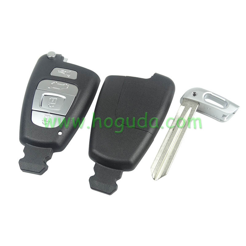 For Hyundai 4 button remote key blank