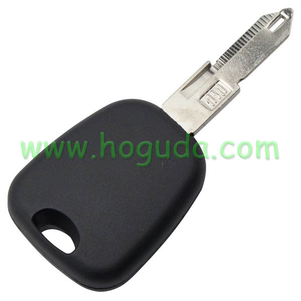 For Peugeot transponder key blank with 206 key blade